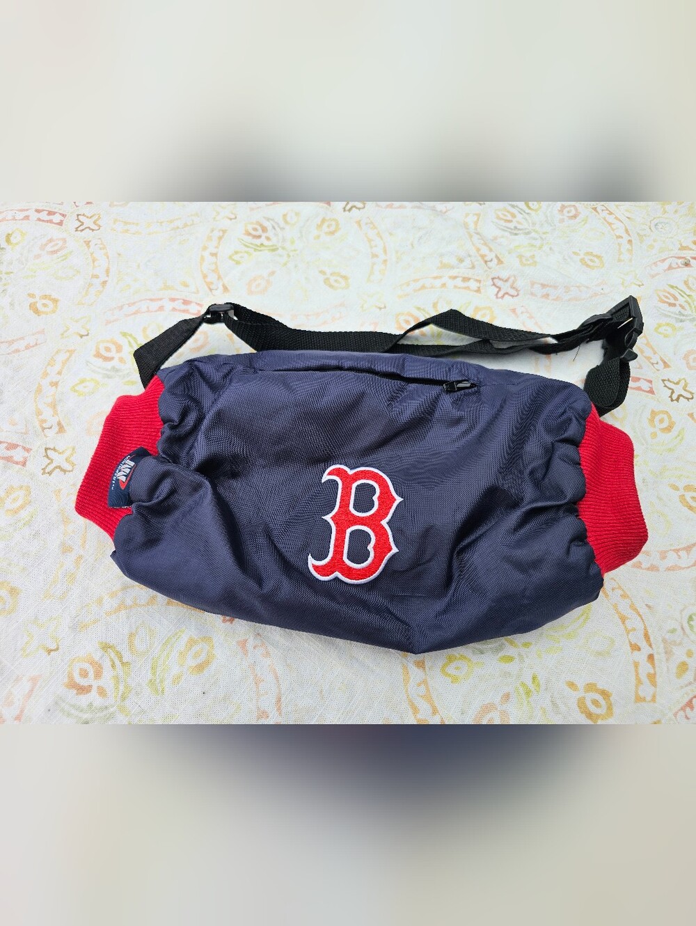 Boston Red Sox Winter Hand Warmer Muff Belt Bag Fleece Lined MLB